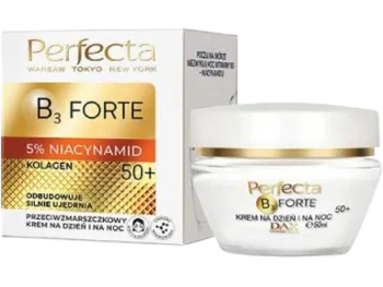 Zdjęcie produktu Perfecta B3 Forte przeciwzmarszczkowy na dzień i na noc 50+, krem