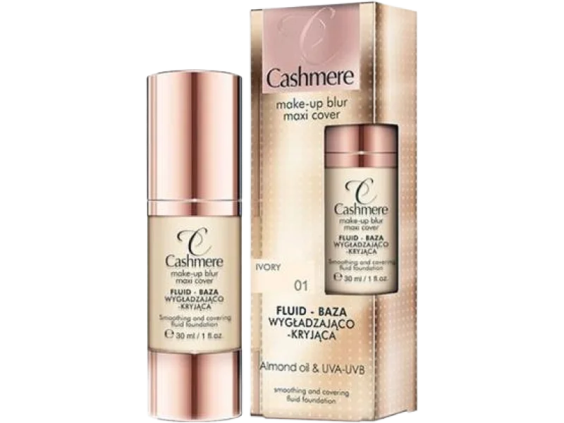 PERFECTA CASHMERE Fluid-baza wygładzająco-kryjąca, 01 ivory