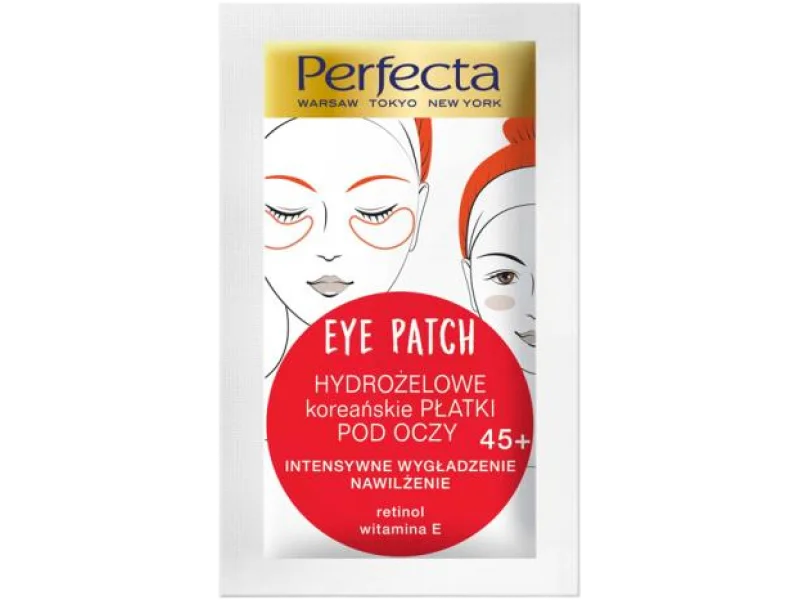 PERFECTA EYE PATCH Hydrożelowe koreańskie 45+, płatki pod oczy
