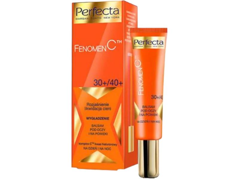 PERFECTA FENOMEN C balsam pod oczy i na powieki, rozjaśnienie i likwidacja cieni, krem