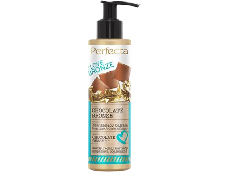 Perfecta nawilżający balsam brązująco-rozświetlający Chocolate Dessert