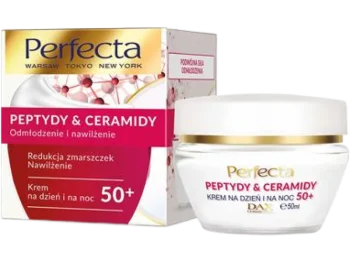 Zdjęcie produktu Perfecta peptydy & ceramidy na dzień i na noc 50+, krem