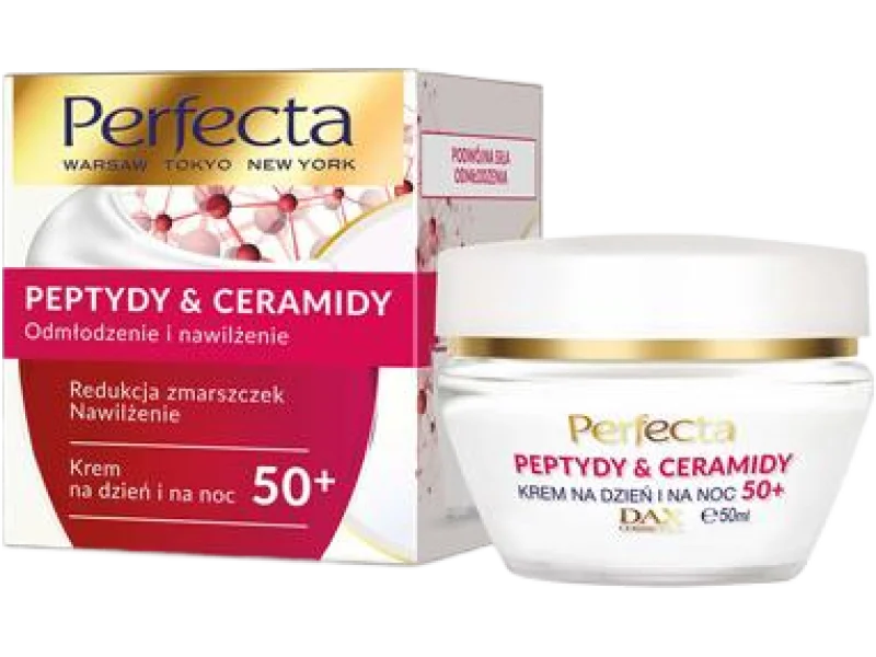 Perfecta peptydy & ceramidy na dzień i na noc 50+, krem
