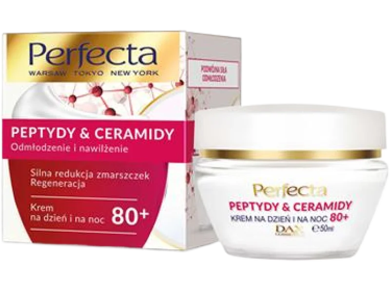 Perfecta peptydy & ceramidy na dzień i na noc 80+, krem