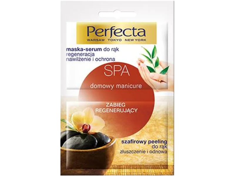 Perfecta SPA Manicure pielęgnacyjny, peeling + serum