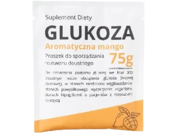 Pharma Dot glukoza aromatyczna mango, proszek do sporządzania roztworu doustnego