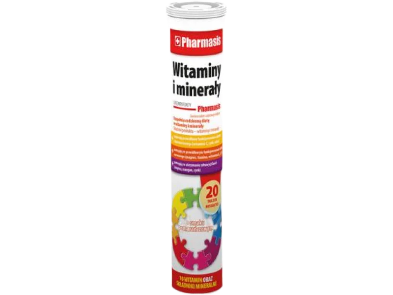 PHARMASIS Witaminy i minerały, tabletki musujące