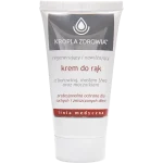 Pharmedis Kropla Zdrowia linia medyczna regenerujący i nawilżający krem do rąk z borowiną, masłem shea i mocznikiem