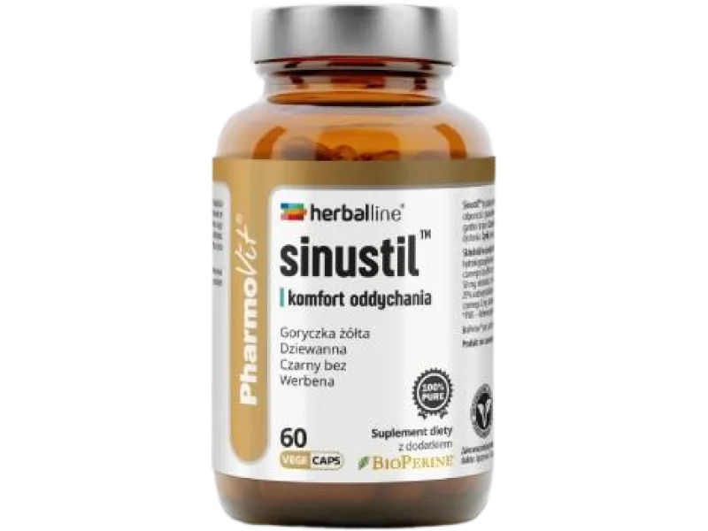 PharmoVit Herballine Sinustil komfort oddychania, kapsułki