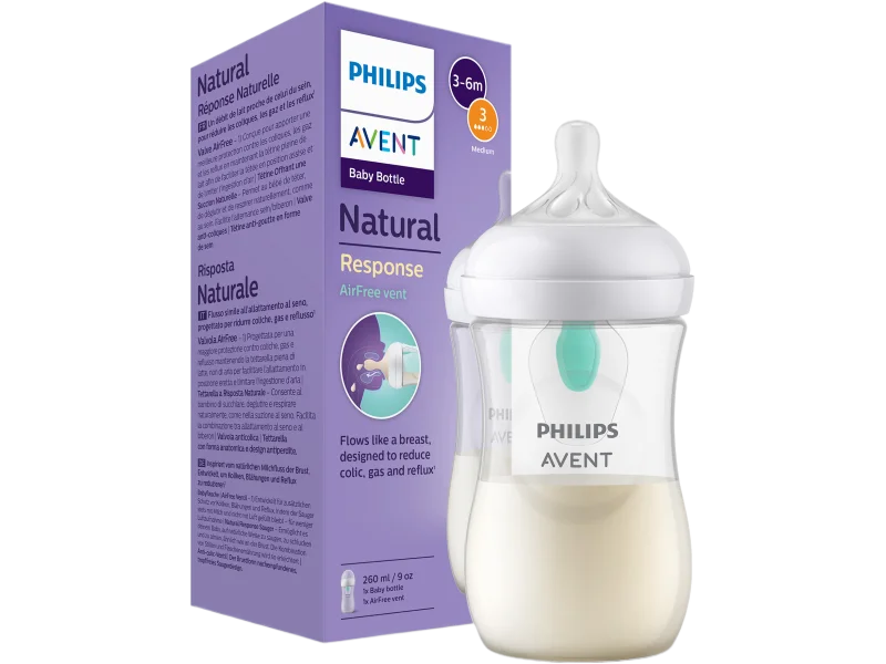 Philips Avent Responsywna butelka Natural z wentylem Air Free
