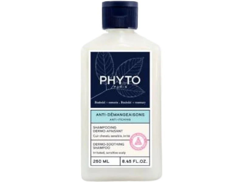 Phyto Anti-Itching szampon łagodzący redukujący podrażnienia i swędzenie