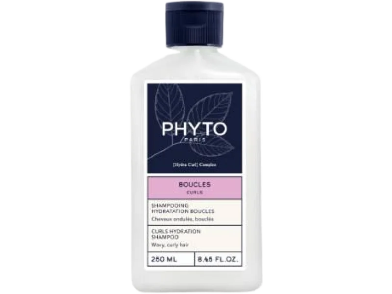 Phyto Boucles Curls, nawilżający do włosów falowanych i kręconych, szampon
