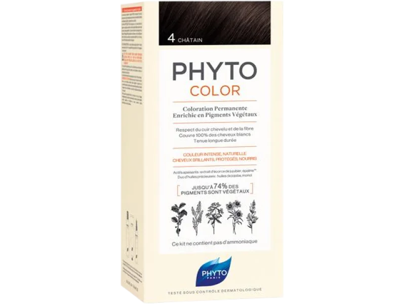 PHYTO COLOR, 4 kasztan, farba