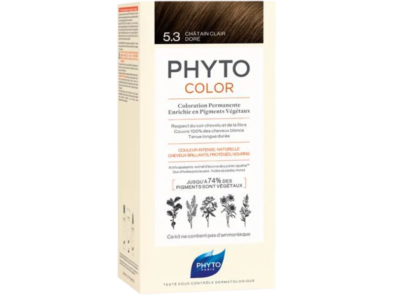 PHYTO COLOR, 5.3 jasny złoty kasztan, farba