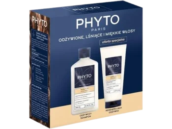 Phyto Nutrition zestaw szampon odżywczy z olejkiem jojoba + odżywka regenerująca z olejkiem jojoba, szampon + odżywka