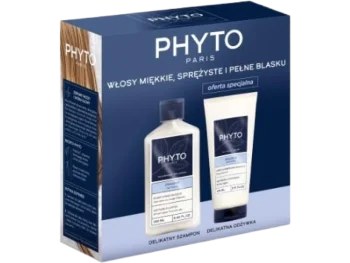 Zdjęcie produktu PHYTO Softness zestaw delikatny szampon + delikatna odżywka z mleczkiem owsianym, szampon + odżywka