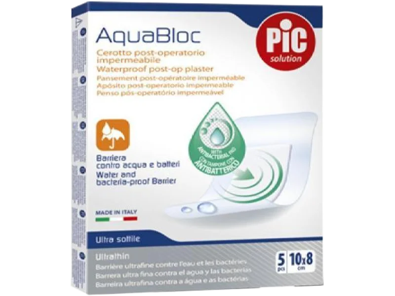 PIC AquaBloc pooperacyjny antybakteryjny, plaster