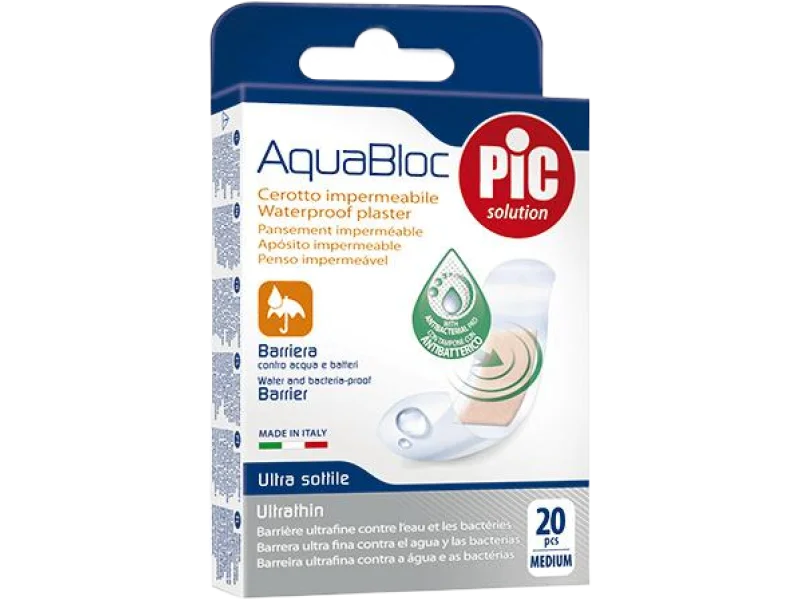 Pic Solution AquaBloc antybakteryjny, plaster