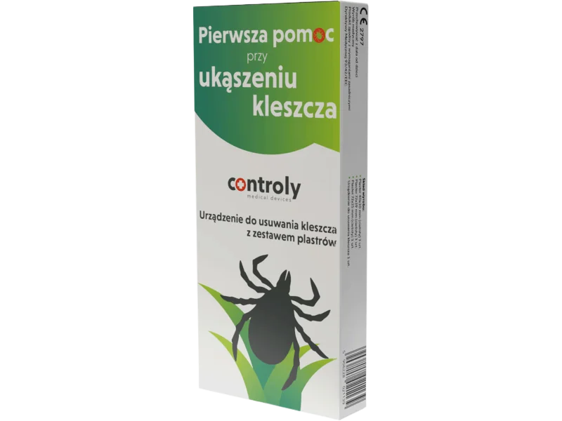 PIERWSZA POMOC przy ukąszeniu kleszcza, zestaw terapeutyczny