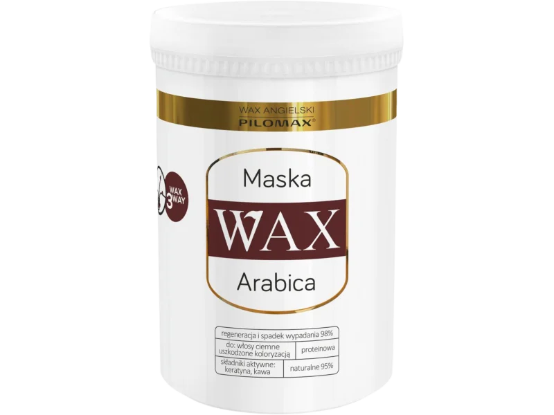 PILOMAX WAX COLOURCARE ARABICA maska regenerująca do włosów farbowanych ciemne kolory