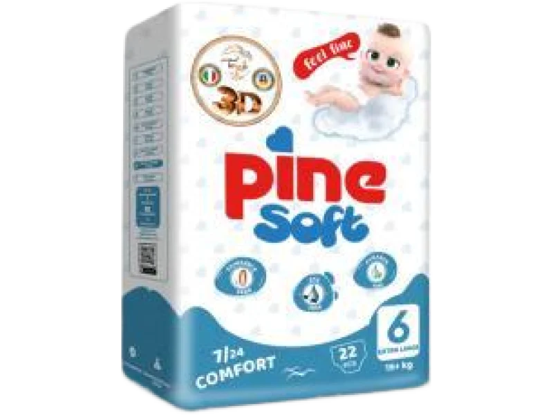 Pine Soft 3D dla dzieci, pieluchy