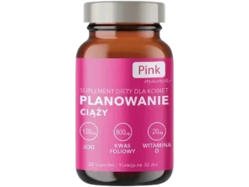 Zdjęcie produktu Pink Mama Planowanie ciąży, kapsułki
