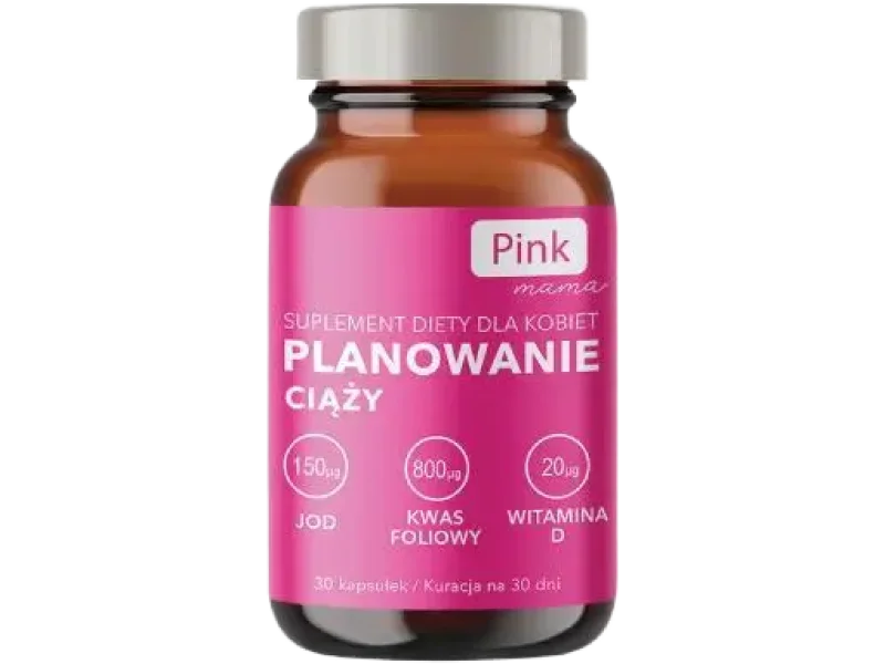 Pink Mama Planowanie ciąży, kapsułki