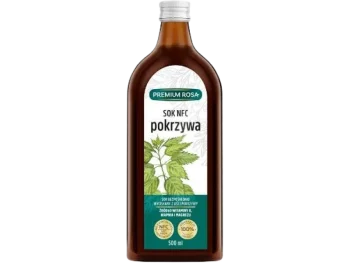 Zdjęcie produktu Premium Rosa Pokrzywa sok wyciskany ze świeżej pokrzywy, płyn