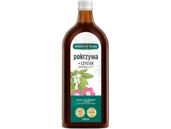 Zdjęcie produktu Premium Rosa Sok pokrzywa + czystek, płyn