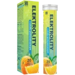 Prima Pharma Elektrolity, smak pomarańczowy, tabletki musujące