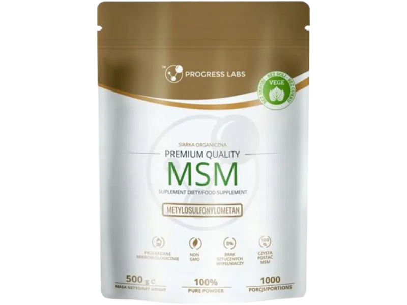 Progress Labs MSM siarka organiczna, proszek
