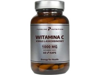 Zdjęcie produktu PURELINE NUTRITION Witamina C, kapsułki, 1000 mg
