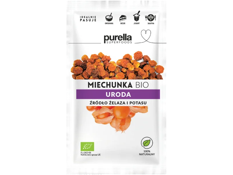 PURELLA Superfoods miechunka peruwiańska Bio, owoce