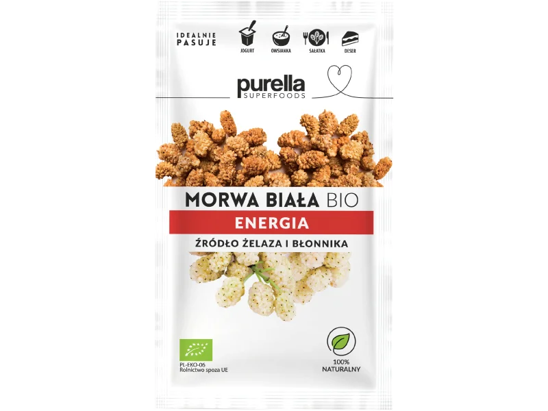 Purella Superfoods morwa biała Bio, owoce