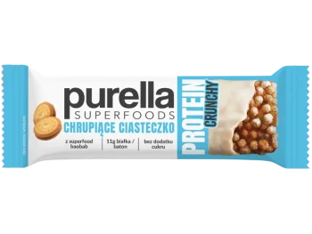 Zdjęcie produktu Purella Superfoods Protein bar, chrupiące ciasteczko, baton