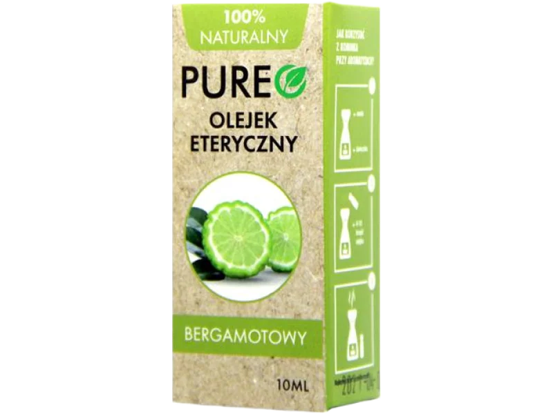 PUREO olejek eteryczny bergamotowy 100% naturalny