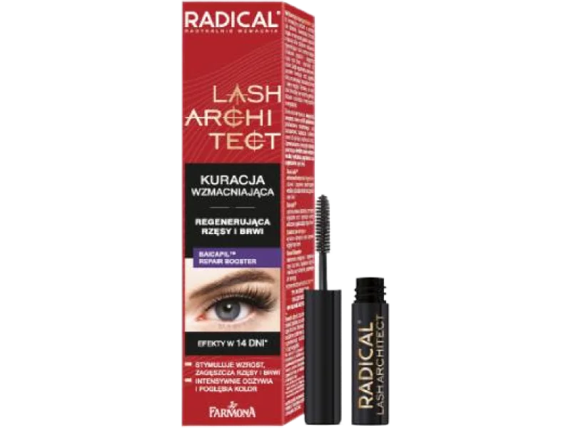 Radical Lash Architect kuracja wzmacniająca regenerująca rzęsy i brwi, serum