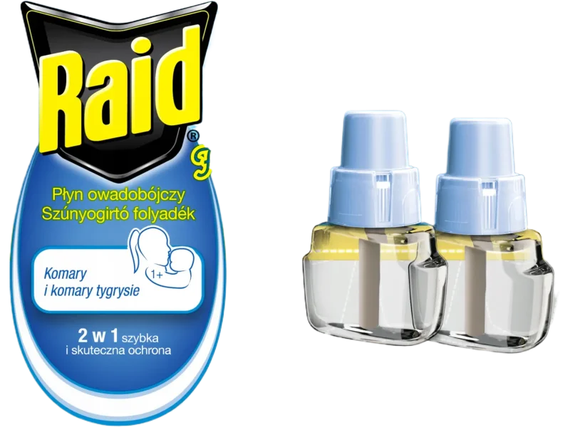 Raid Essentials Family płyn owadobójczy przeciw komarom