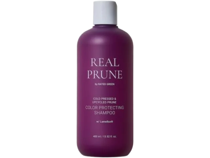 Rated Green REAL PRUNE, wzmacniający kolor do włosów farbowanych, szampon