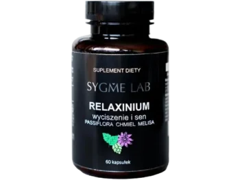 Relaxinium wyciszenie i sen, passiflora, chmiel, melisa, kapsułki