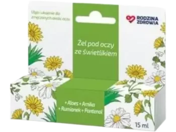 Zdjęcie produktu Rodzina Zdrowia żel pod oczy ze świetlikiem