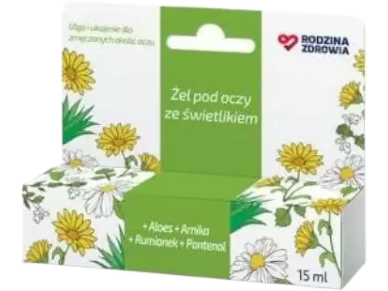Rodzina Zdrowia żel pod oczy ze świetlikiem