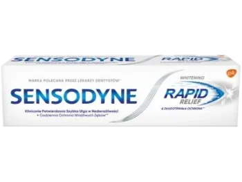 Zdjęcie produktu Sensodyne ultraszybka ulga whitening, pasta