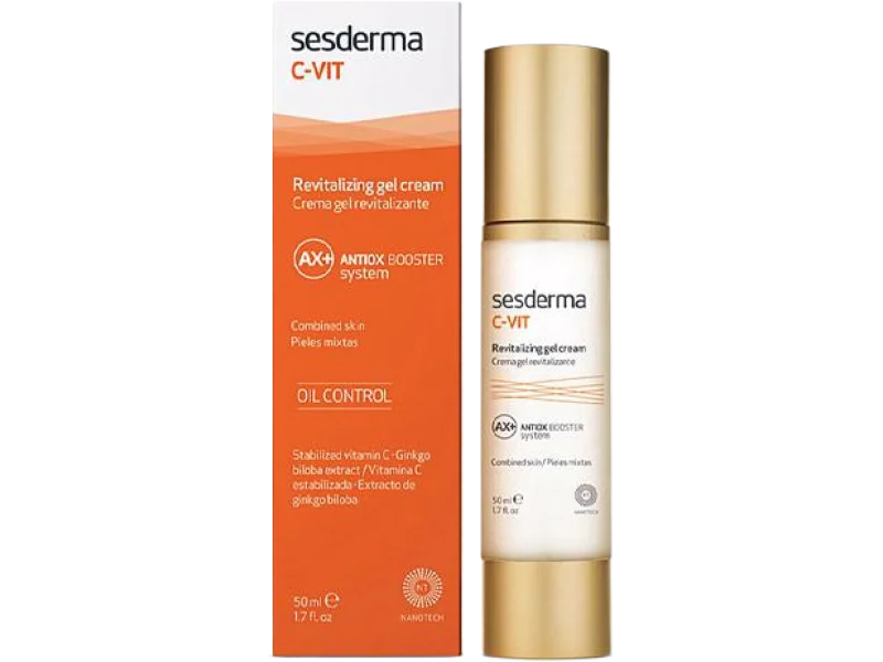 Sesderma C-Vit revitalizing gel cream, krem