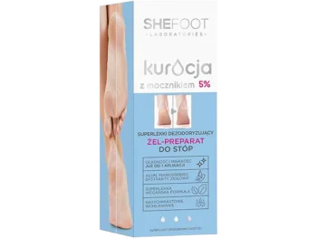 Zdjęcie produktu SheFoot Super lekki deodoryzujący żel-preparat do stóp, 5%