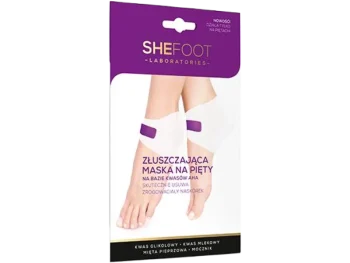 Zdjęcie produktu SheFoot złuszczająca maska na pięty, skarpetki złuszczające