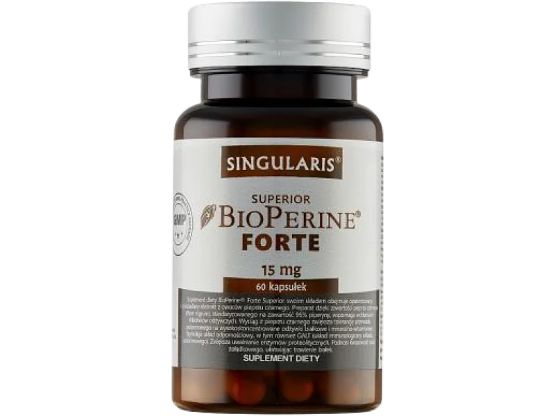 SINGULARIS SUPERIOR BIOPERINE FORTE, kapsułki