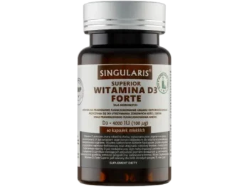 Zdjęcie produktu Singularis Superior witamina D3 Forte, kapsułki miękkie, 100 µg