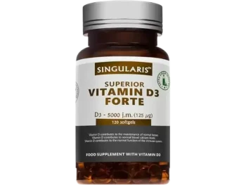 Zdjęcie produktu Singularis Superior witamina D3 Forte, kapsułki miękkie, 5000 j.m.