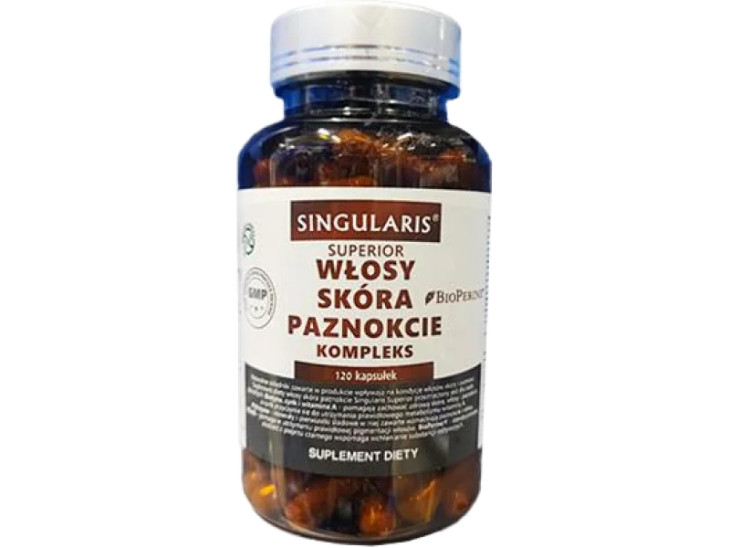 Singularis Superior włosy skóra paznokcie kompleks, kapsułki